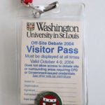 2004 Debate Visitor Pass